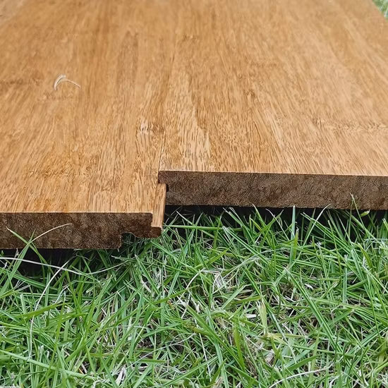 Uniclic Self Locking Solid and Engineered Strand Woven High Density Bamboo Flooring Stained Bamboo Parquet Bambus Parket