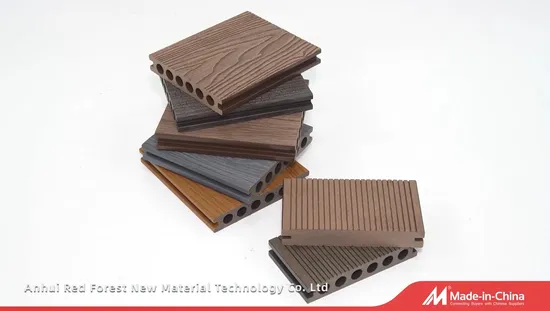 Eco-Friendly Durable Solid Outdoor WPC Wood Plastic Composite Flooring Decking