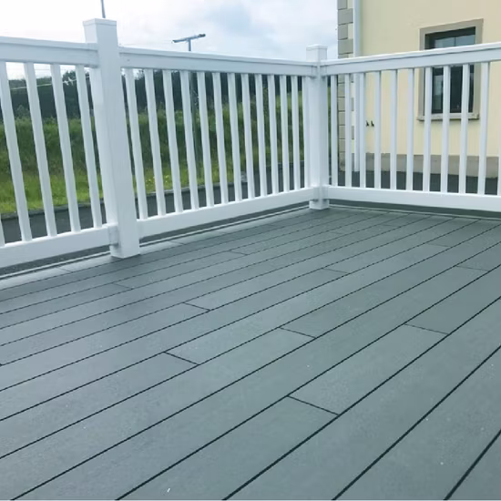 Corrosion Resistance Resistant Decorative Garden Wood Plastic Composite Handrail Outdoor Fireproof WPC Railing