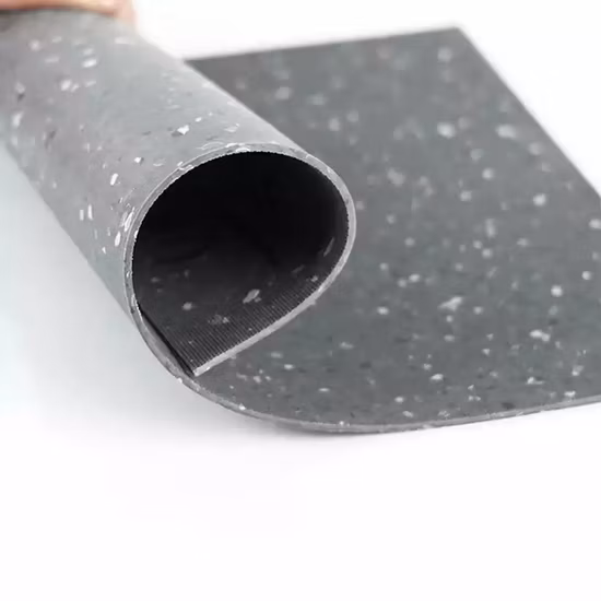 Anti-Static Building Material Commercial Homogeneous PVC Vinyl Sheet Roll Flooring for Hospital