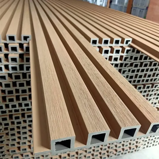 WPC Decorative Outdoor Wood Plastic Composite Exterior Wall Panel WPC Wall Cladding